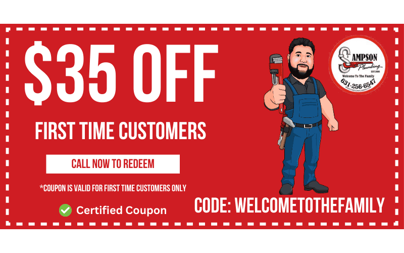 Get $35 off as a first-time customer! Our friendly cartoon plumber is ready to tackle any job, whether it's a leaky pipe or Mini Split AC Installations. Spot our logo and call us today with code: WELCOMETOTHEFAMILY. Don't miss out—experience the best in plumbing services!.